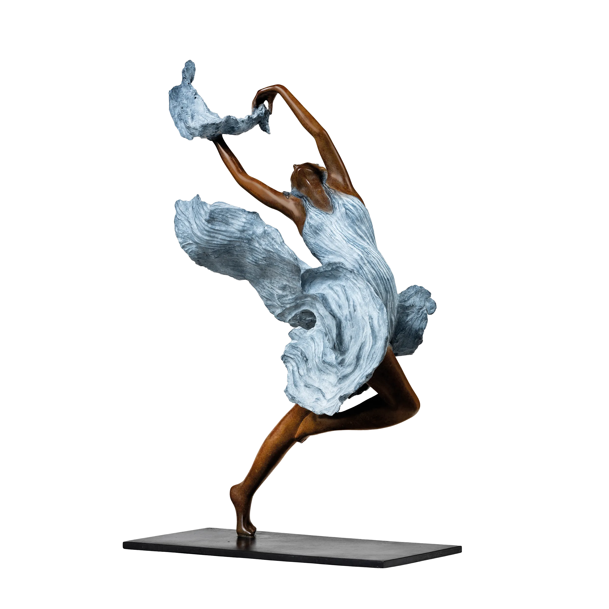 Graziella, sculpture en bronze (67 cm)