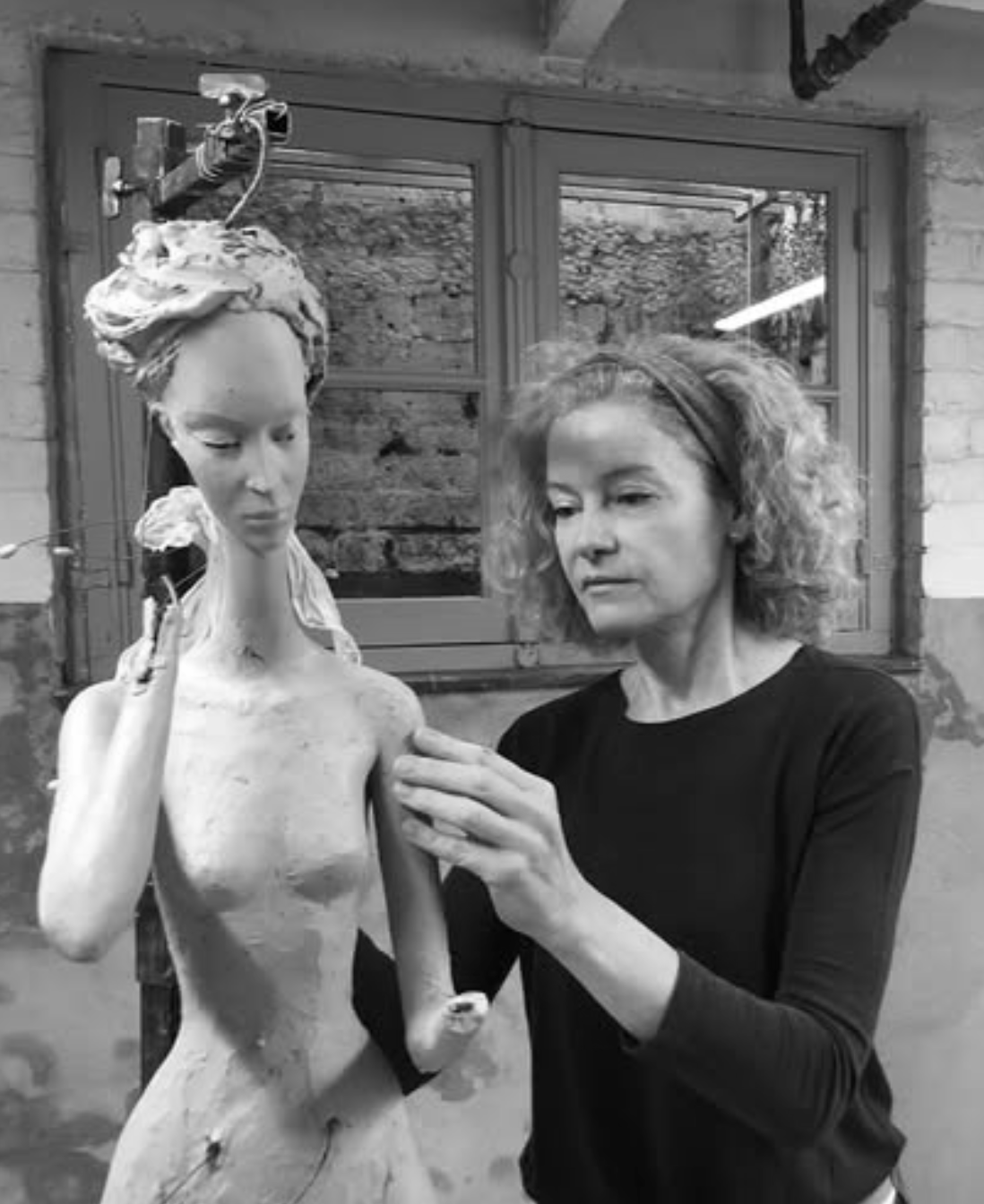 Hedwige Leroux, sculptrice — Galerie Maner