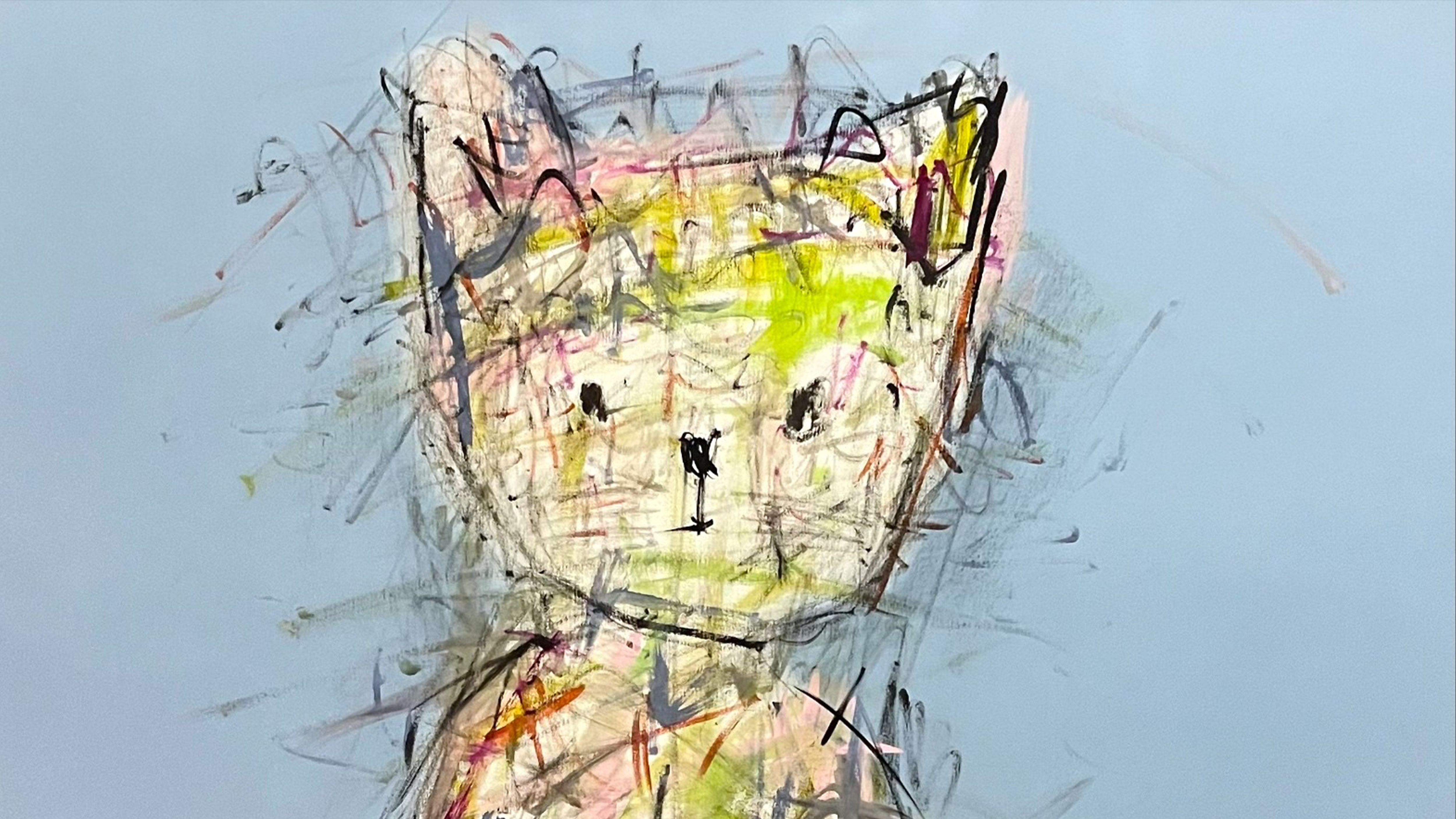 Œuvre de Kiko, artiste exposé à la Galerie Maner, Pont-Aven