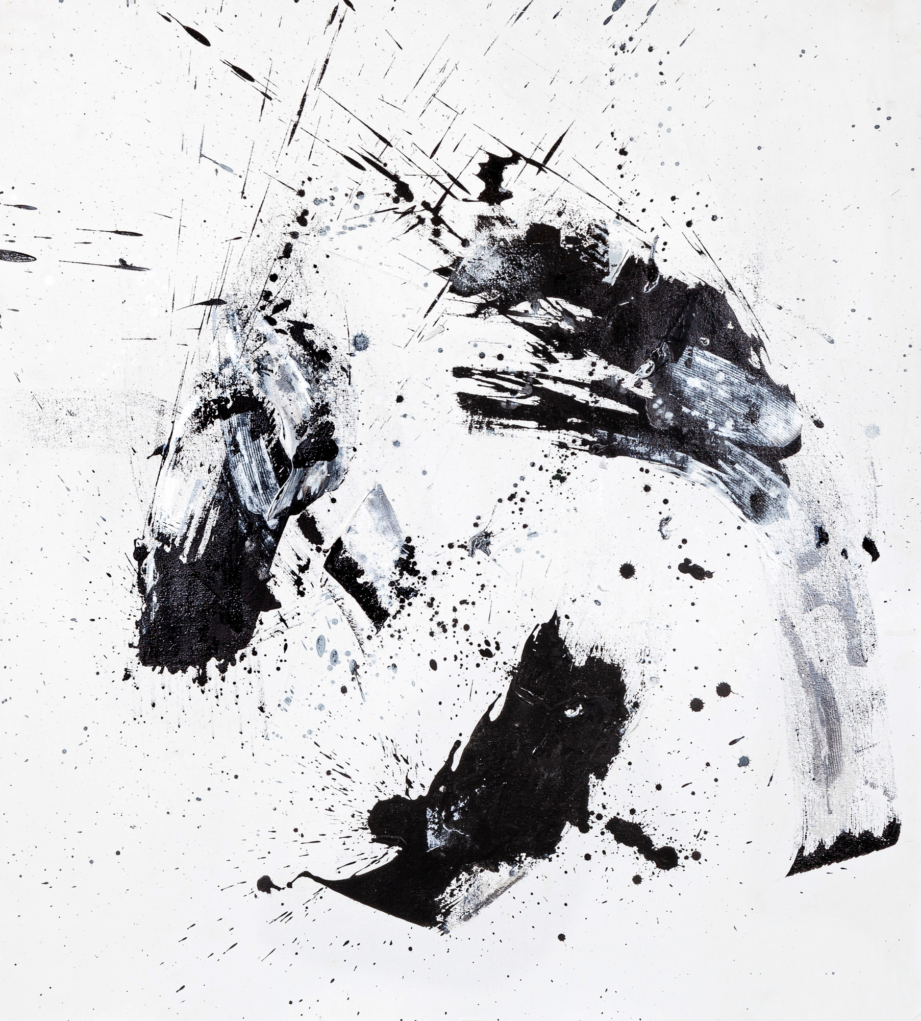 Motion Source, technique mixte sur toile de Stephanie Mackenzie — Galerie Maner, Pont-Aven