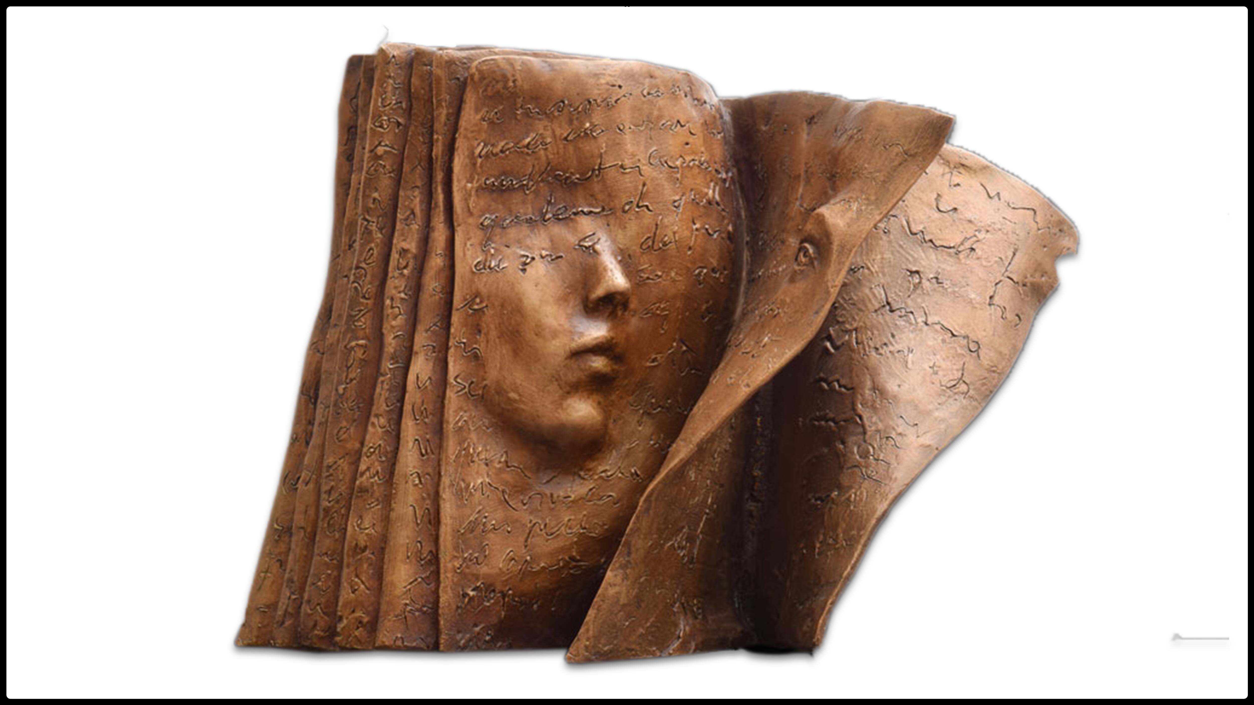 Œuvre de la sculptrice Paola Grizi, artiste exposée à la Galerie Maner, Pont-Aven