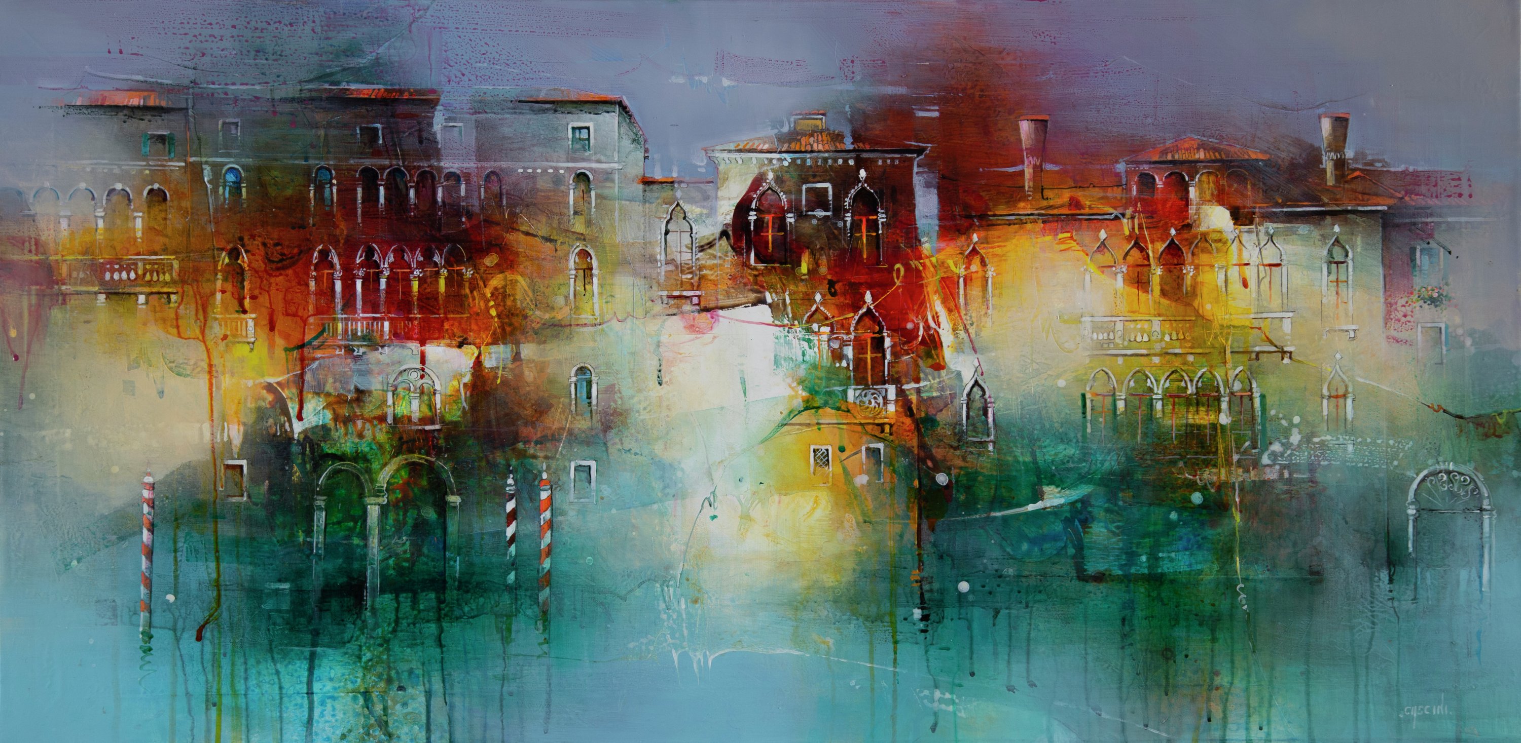 Ritratto di V., huile sur toile de Nadia Cascini — Galerie Maner, Pont-Aven