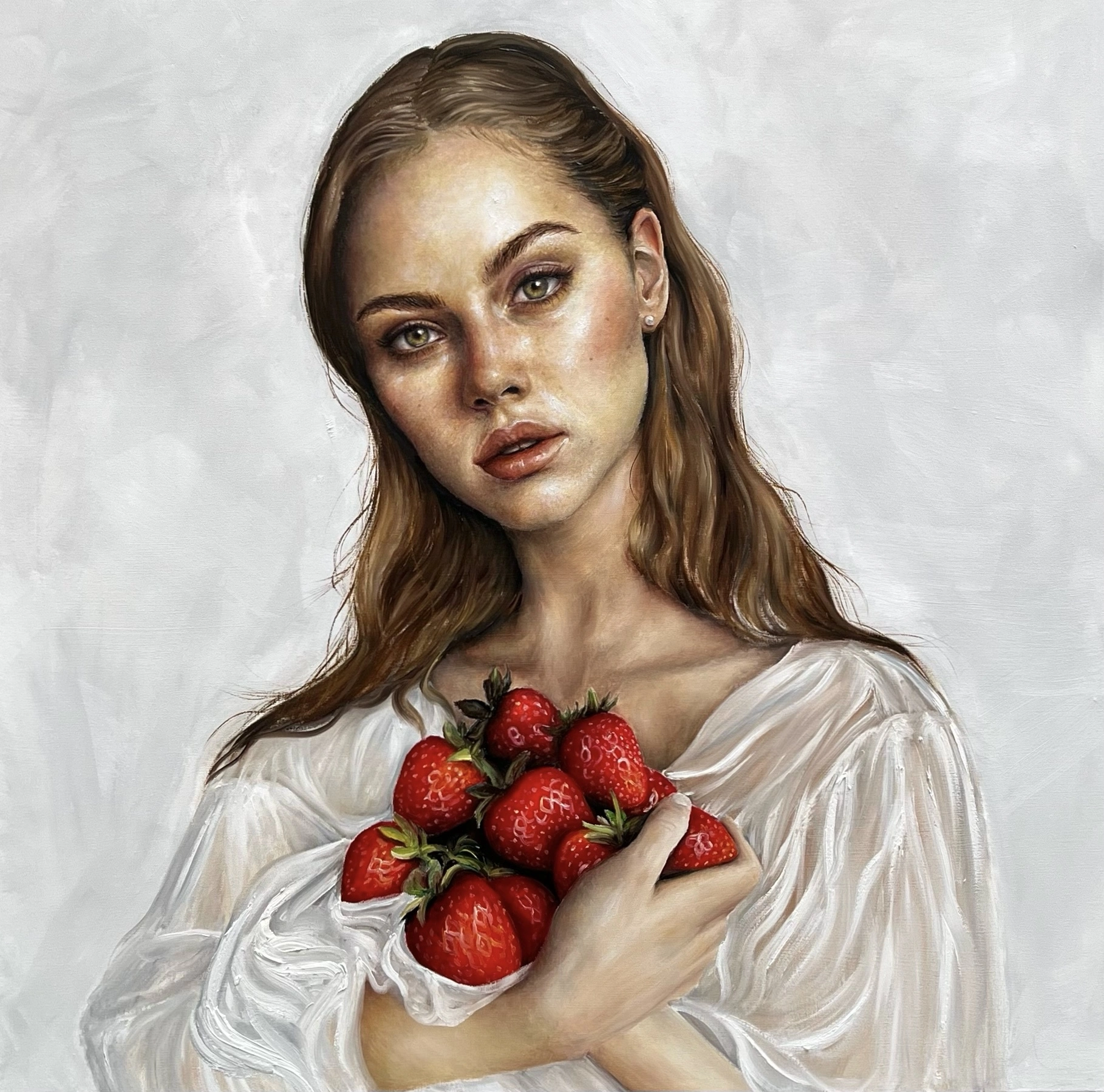 Rosalia, huile sur toile d'ANNABELLE — Galerie Maner, Pont-Aven