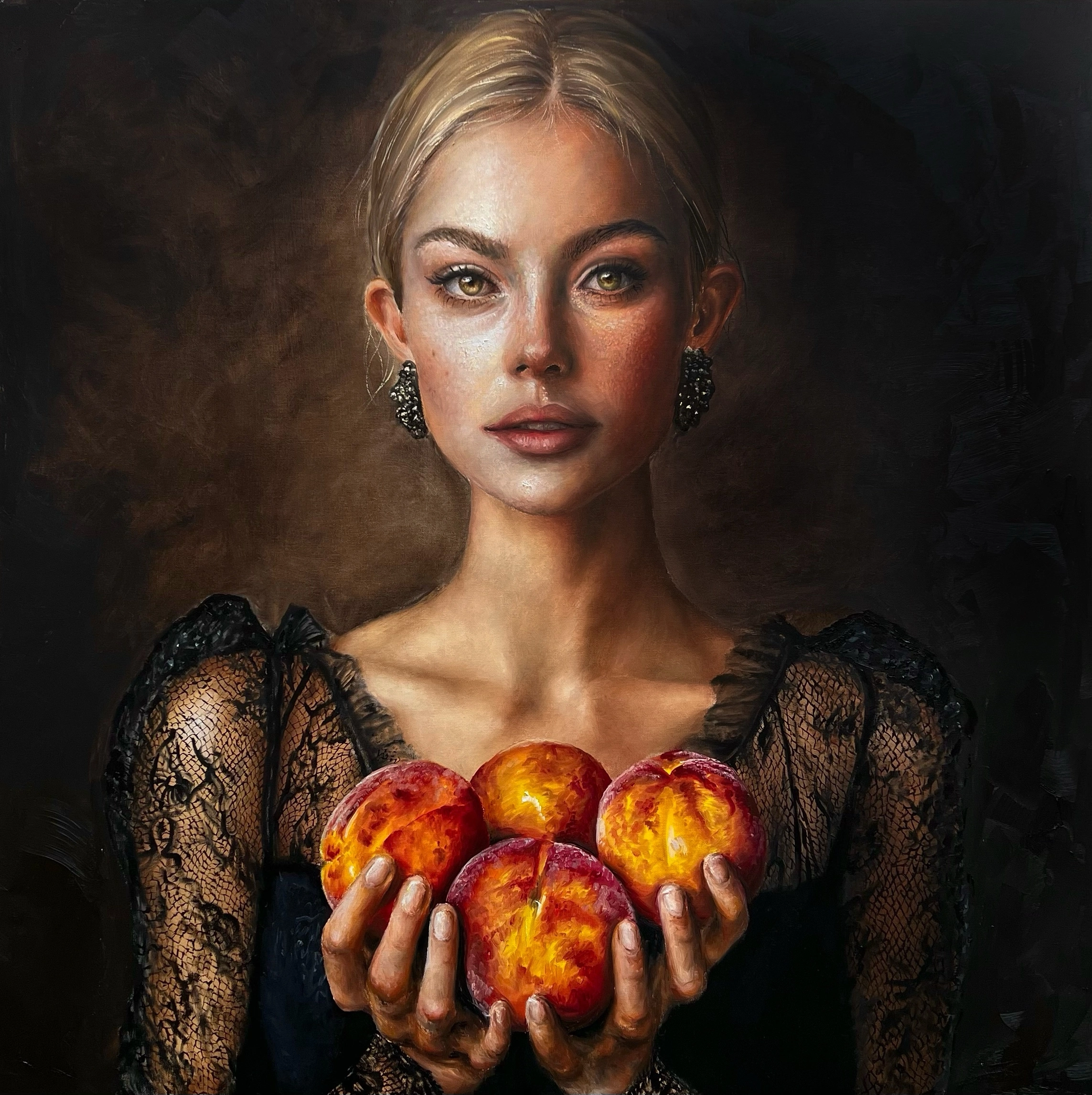 Simone, huile sur toile d'ANNABELLE — Galerie Maner, Pont-Aven