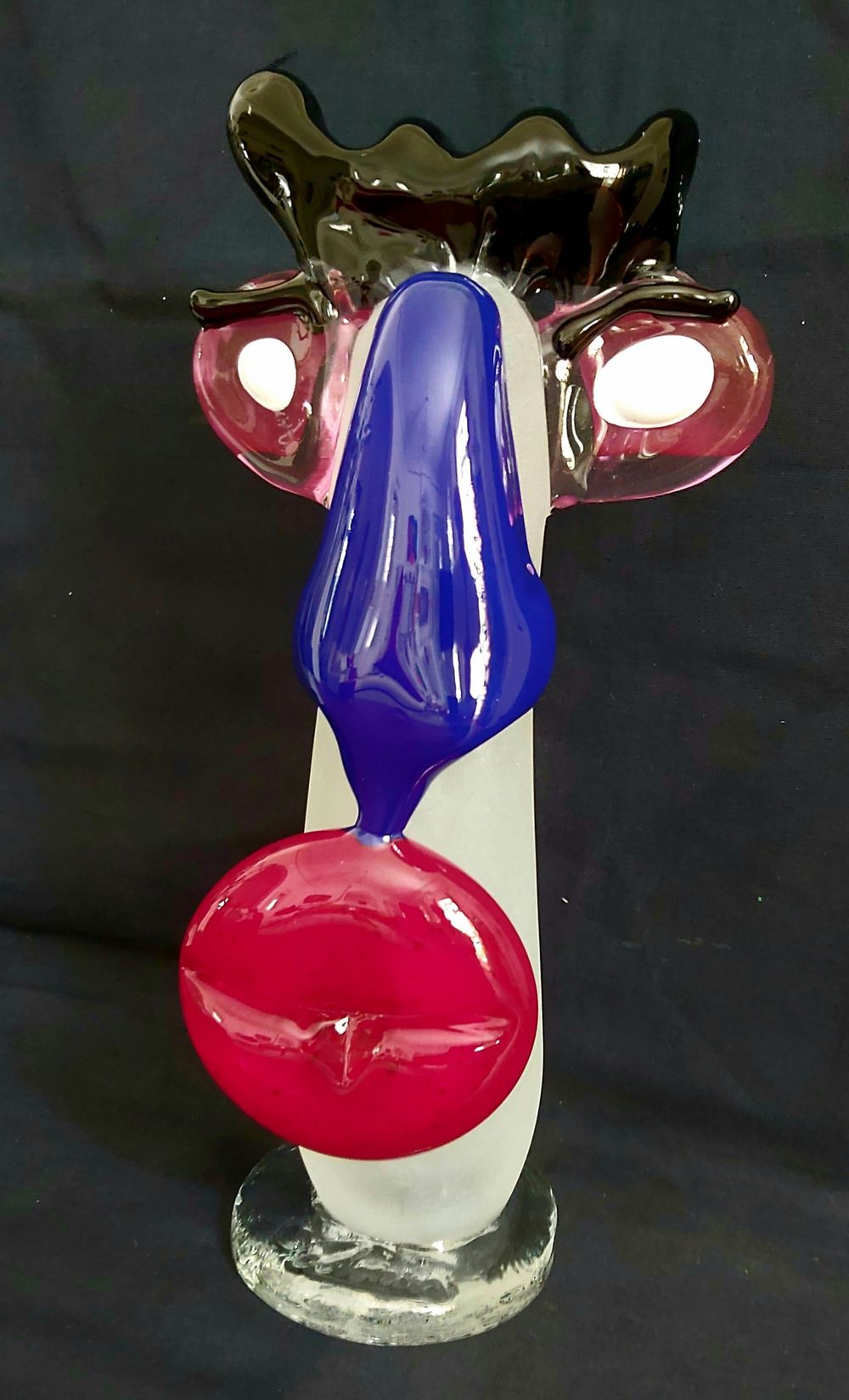 La Belle Bouche, verre soufflé de Jorge Colomina — Galerie Maner, Pont-Aven
