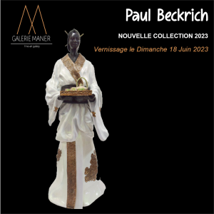 Catalogue paul beckrich galerie maner de pont aven raku bronze