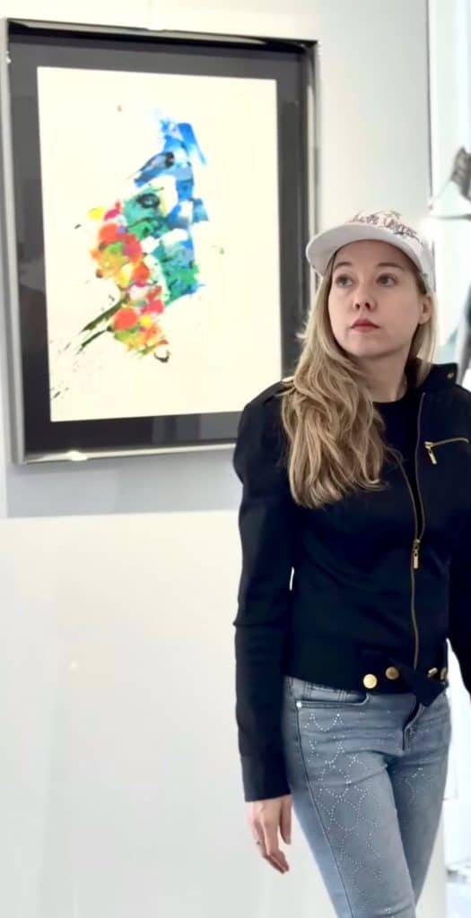 Stephanie Mackenzie à la Galerie Maner de pont-Aven contemporary art, art abstrait en musique