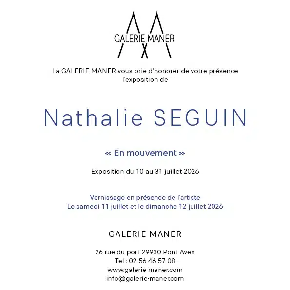 Nathalie Seguin vernissage invitation